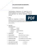 Informe de Residente Uchupata