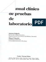 Manual Clinico de Pruebas de Laboratorio PDF