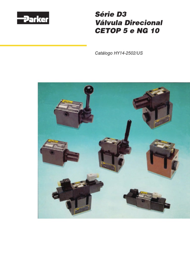 Parker Valvula Direcional D3W PDF Valve Rectifier