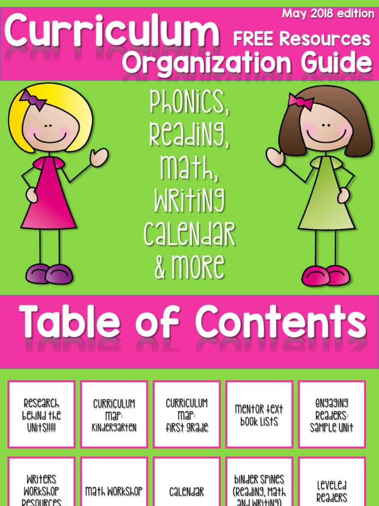 2018 Curriculum Overview for K-1 | PDF | Phonics | Word
