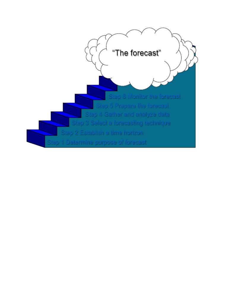 Forecasting Process Steps Guide | PDF