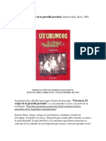 Presentación de Uturuncos. El Origen de La Guerrilla Peronista PDF