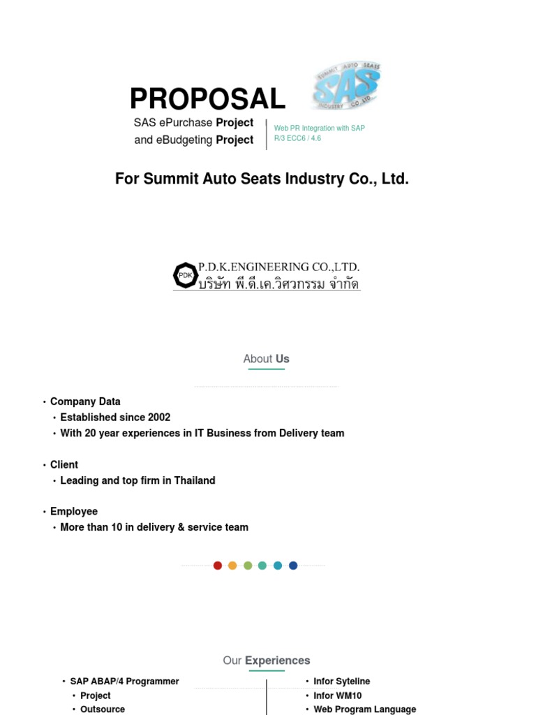 Proposal - VDC Template | PDF