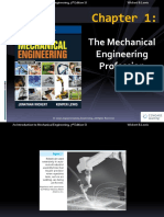 The Mechanical Engineering Profession: © 2013 Cengage Learning Engineering. All Rights Reserved