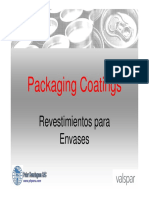 Packaging Coatings - Cans