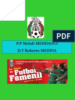 Planificación Entrenamiento Fútbol Femenil