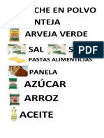 Rotulo de Materia Prima