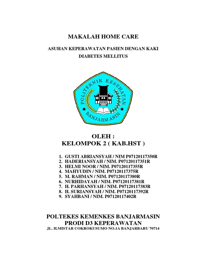 Home Care Pada Pasien Diabetes Melitus