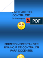 Como Hacer Un Contralor