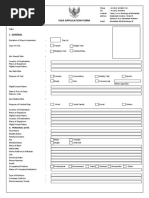 Form Visa Dan Perdim 11 | PDF