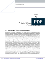 Optimization in Chemical Engineering Chapter 1