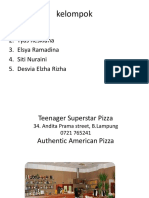 Kelompok: 1. Nur Aisyah 2. Tyas Reskiana 3. Elsya Ramadina 4. Siti Nuraini 5. Desvia Elzha Rizha