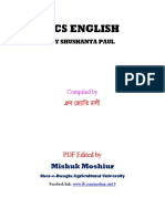 Bcs ENGLISH by Drubo Juthi Dhali