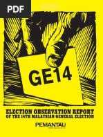 PEMANTAU Election Observation Report of the 14th Malaysian General Election -Full