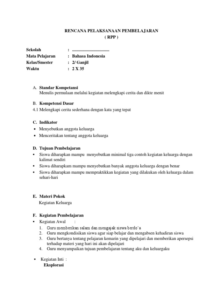 Rpp connected pkn sd kelas 2
