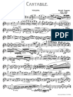 (Free Scores - Com) - Paganini Niccolo Cantabile For Violin and Guitar Violin Part 47101 PDF