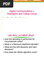 Digital Communications I: Modulation and Coding Course