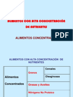 2 Clase 3 AlimentosConcentrados