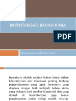 Inventarisasi Bahan Kimia