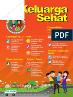 Flyer Keluarga Sehat - 15x21cm