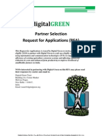Digital Green Request for Applications