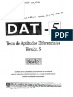 Cuadernillo Test DAT 5 Nivel 2 Corregido PDF