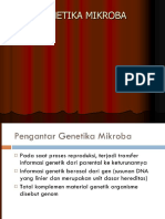 Teori Fisiologi Mikroba "Proses genetika mikroba" by Bu Nani Radiastuti M.Si