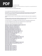 Corsa C 2001-2009 ECU Error Codes