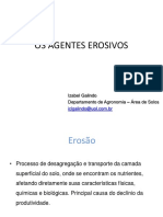 Aula 3 - Os Agentes Erosivos