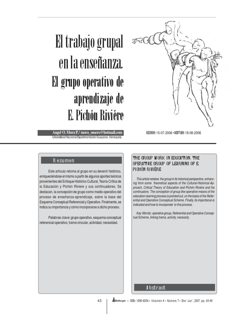 El grupo operativo de Pichón Riviere.pdf Dialéctico