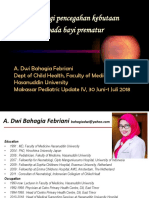 Dr. Dwi Bahagia F, PHD, Sp.a (K) Rop & Strategi Pencegahan
