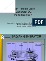 Presentasi Generator DC