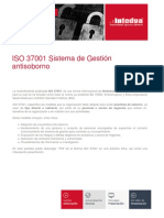 ISO 37001 sistema antisoborno