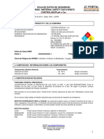 MSDS - CONTROLADOR PH Y Ca+