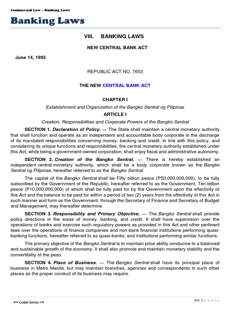 08 Banking Laws PDF Receivership Liquidation