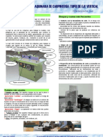 Maquinaria de carpintería: tupí de eje vertical