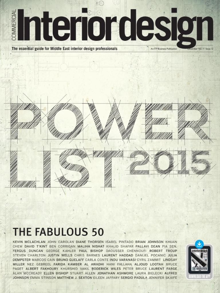 Commercial Interior Design 2015-12 | PDF