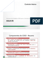 Estrutura e Modelos Do Coso para o Controle Interno