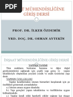 İNŞAAT MÜHENDİSLİĞİNE GİRİŞ 12 (Yapı Sınıflandırmaları) PDF