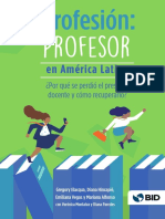 Profesion Profesor en America Latina Por Que Se Perdio El Prestigio Docente y Como Recuperarlo