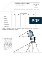 Final de Matematicas 10° Primer Periodo 2018