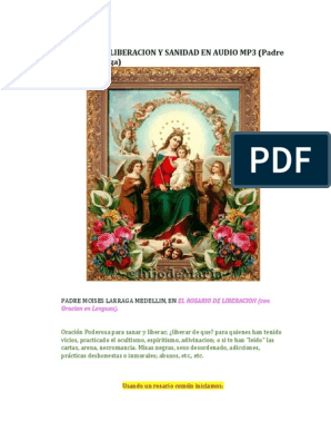 Rosario de Liberacion y Sanidad | PDF | Dios en el cristianismo | Cristo  (título)