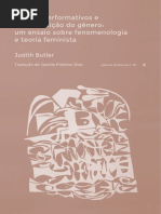 BUTLER, Judith - Atos Performativos e Gênero