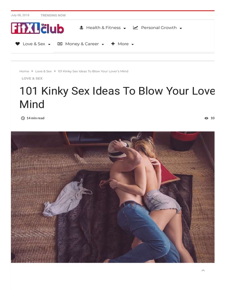 101 Kinky Sex Ideas To Blow Your Lover ... photo