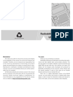 Baofeng RD-5R Manual