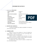 Informe Psicologico RC Casa Arbol Persona