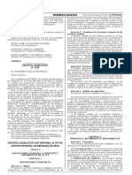 Decreto Legislativo n 1278 - Ley GESTION INTEGRAL DE RRSS