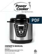 Power Pressure Cooker Manual PDF