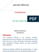 Materiais Elétricos Condutores Definições