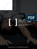 Guia Com Siglas, Termos, Equipamentos e Movimentos Do WOD, CrossFit e MMT